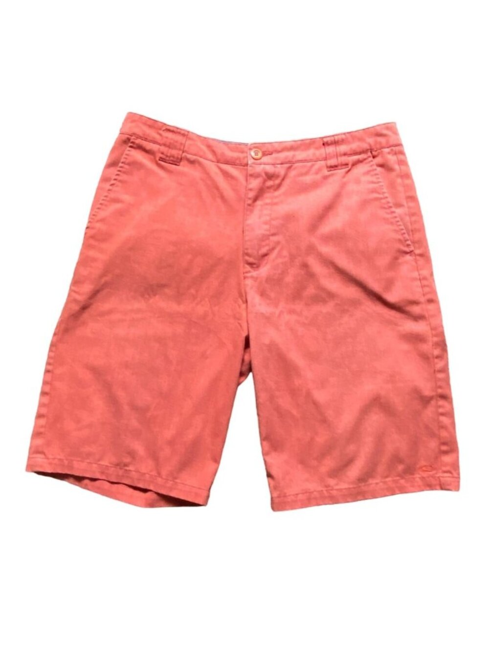 O'Neill Mens Chino Shorts-Rust Orange-Size 32-GUC
